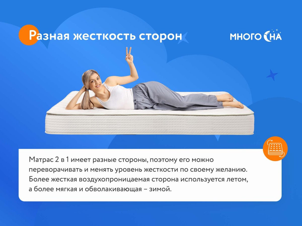 Матрас Promtex Soft Standart Combi 80х200 см – купить в Барнауле, цены в  интернет-магазине «МногоСна»